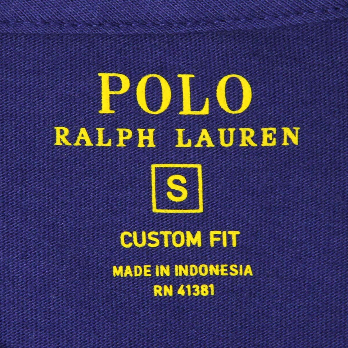 polo ralph lauren custom fit rn 41381