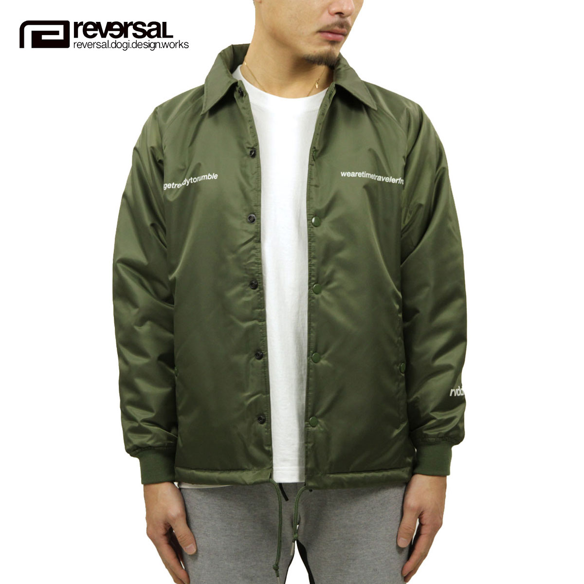 楽天市場】(リバーサル) reversal IRON FIST COACH JKT (JACKET