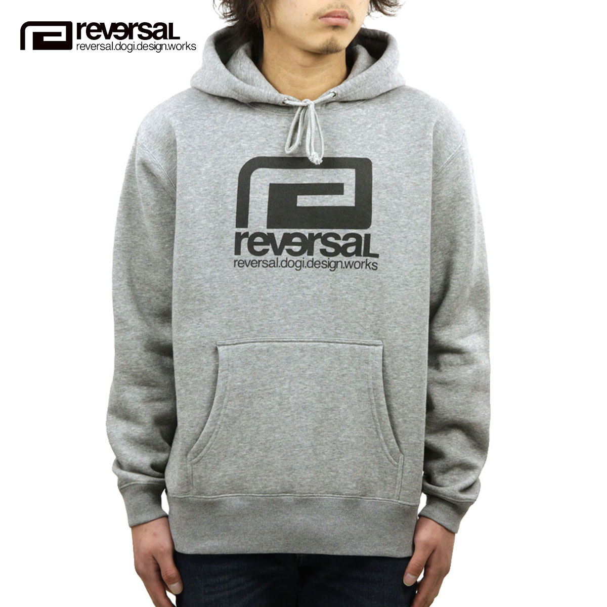 肌触りがいい リバーサル パーカー メンズ Reversal プルオーバーパーカー Basic Big Mark Sweat Parka Rvbs036 Grey ホワイトデー 21 ラッピング無料 超激安 Tsalaskm Com