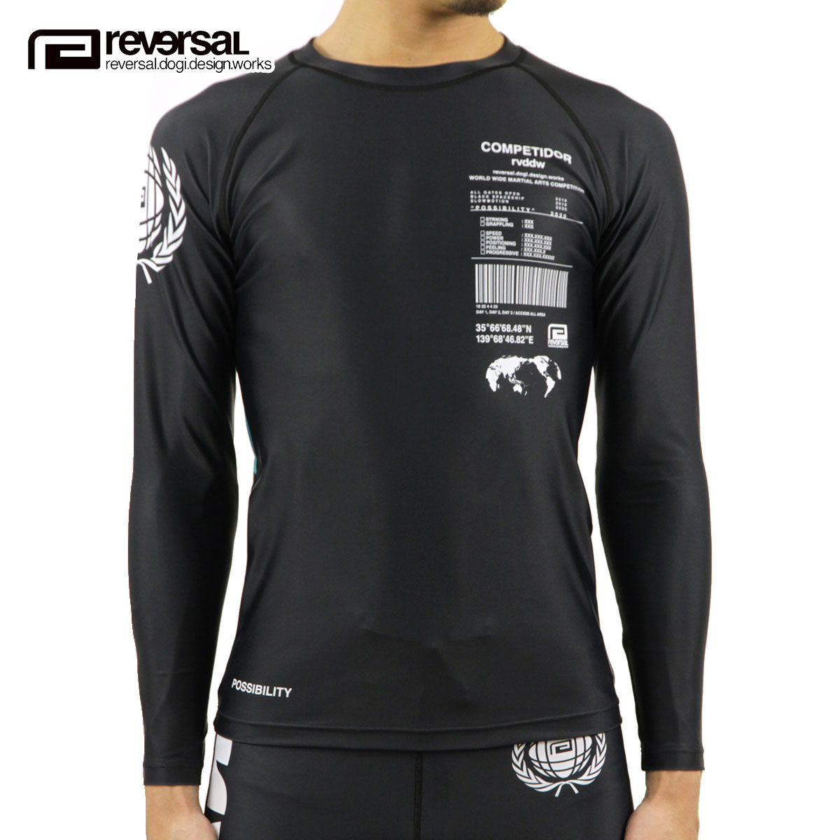売れ筋 リバーサル ラッシュガード メンズ 正規販売店 Reversal Possibility Rash Guard Rvaw601 Possibility B2 最安値挑戦 Www Lexusoman Com