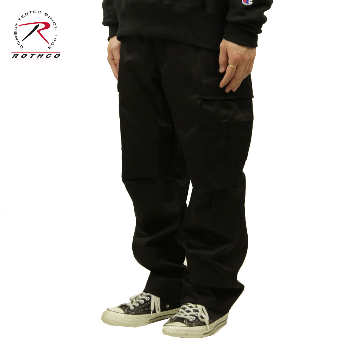 【ポイント10倍 4/4 20:00～4/10 1:59】 ロスコ パンツ メンズ 正規品 ROTHCO BDU カーゴパンツ ボトムス ROTHCO TACTICAL BDU PANTS BLACK 7971