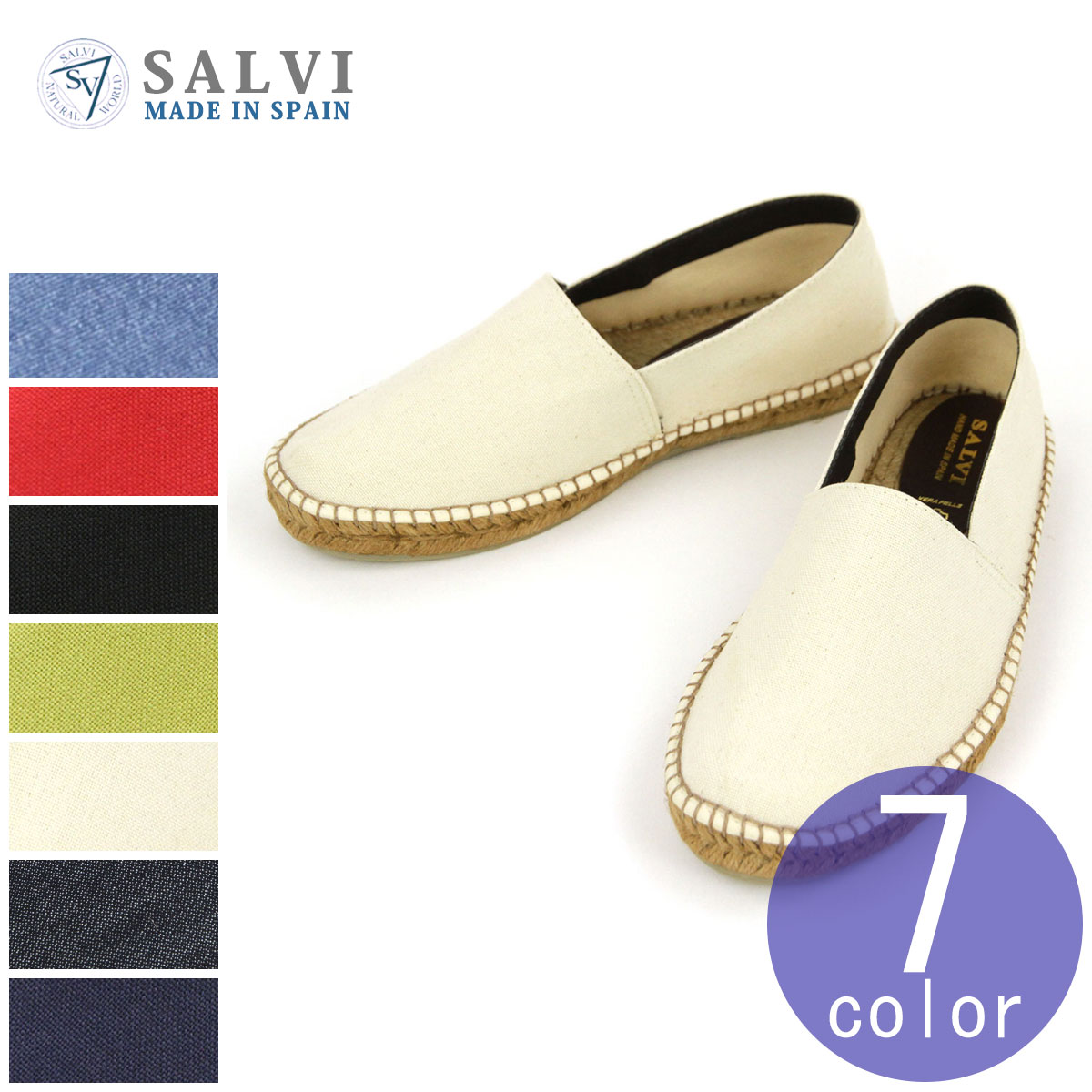 楽天市場】サルヴィ SALVI 正規販売店 シューズ ESPADRILLE SHOES