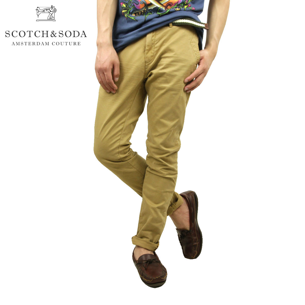 スコッチアンドソーダ パンツ Scotch 正規販売店 メンズ