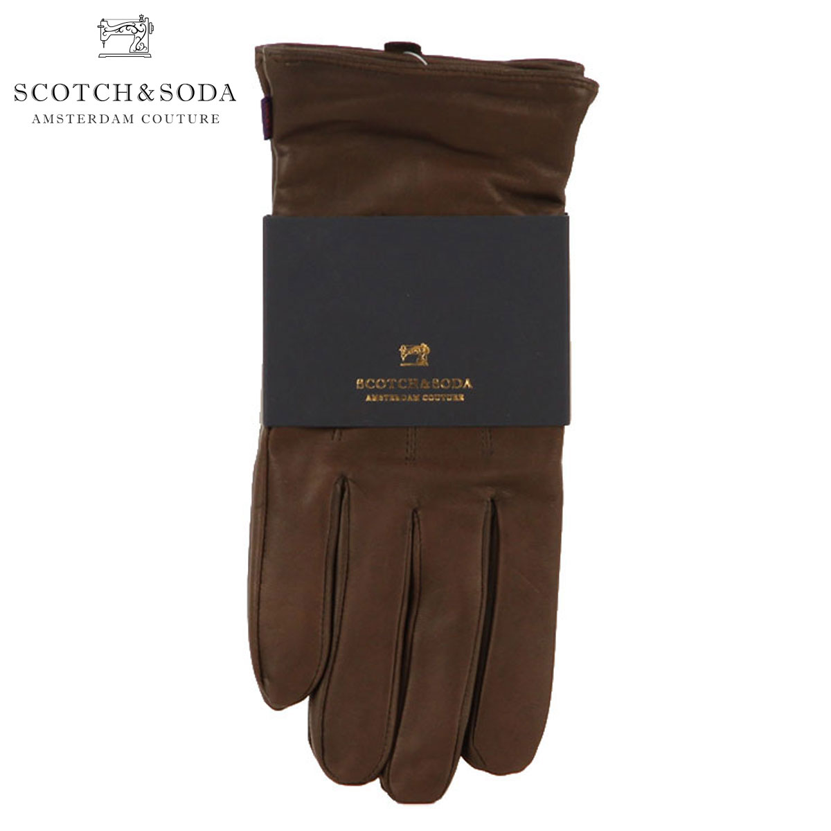 公式店舗 スコッチアンドソーダ Scotch Soda 正規販売店 手袋 Classic Leather Gloves 07 D00s 最新の激安 Secretoftheislands Com