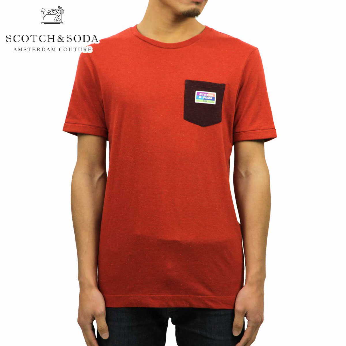 “Scotch & Soda” ウォッシュドポケットTシャツ 楽天市場】【20%OFFセール】スコッチ＆ソーダ Scotch&Soda 半袖