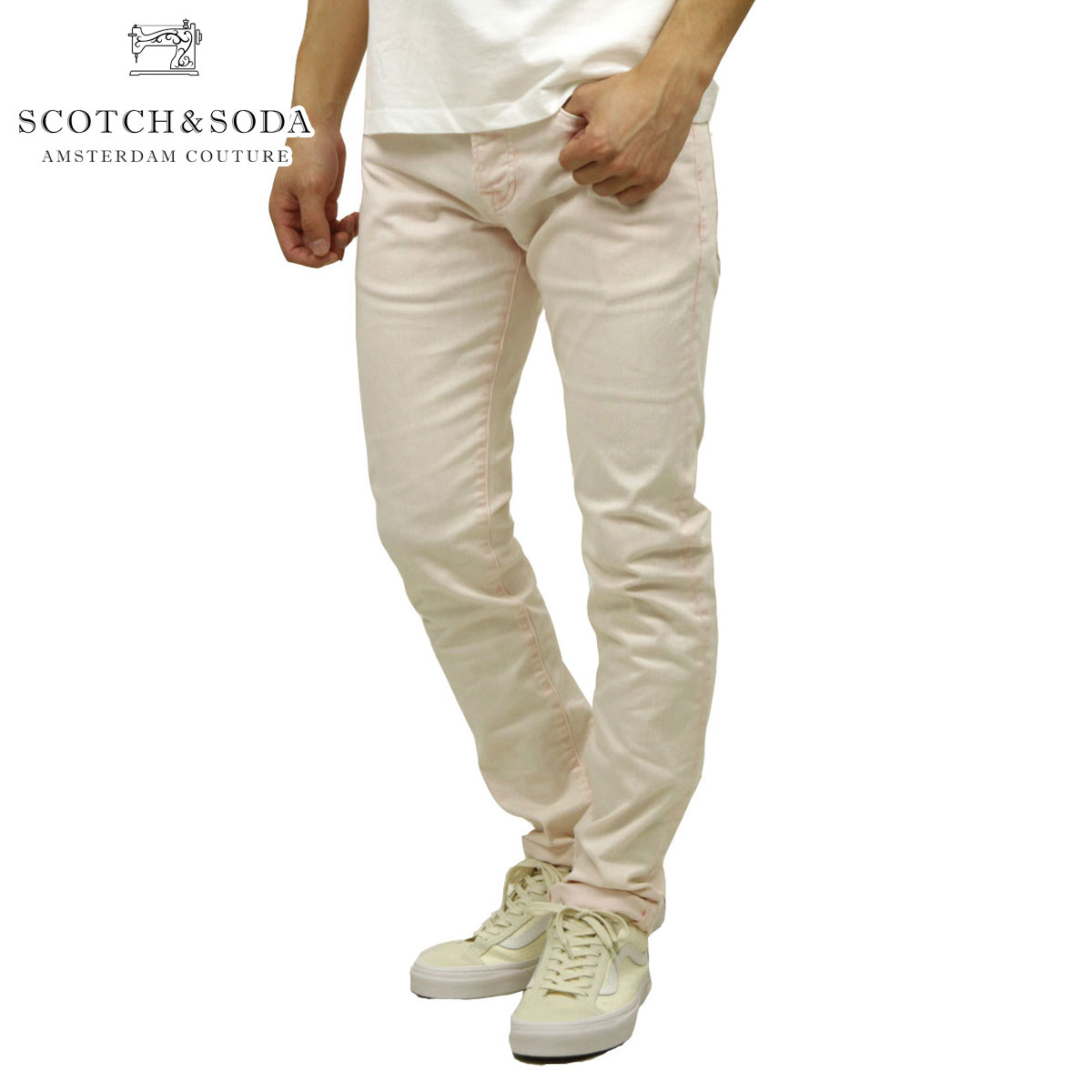 スコッチアンドソーダ ジーンズ メンズ 正規販売店 Scotch Soda カラーデニム ジーパン 正規販売店 Ralston Colors バイク Acid Wash Colors Cocktail Pink 10 D ブランド品セレクトショップ Mixon購入時にもらえるクーポン配布中 あす楽対応 送料