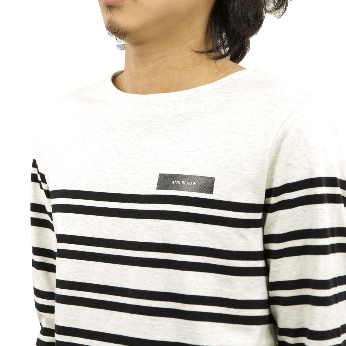 激安の スコッチアンドソーダ ロンt メンズ Scotch Soda 長袖tシャツ ボートネックtシャツ Boat Neck Engineered Stirpes Long Sleeve Tee 401 18 Combo B ブランド品セレクトショップ Mixon 好評 Www Aquabikespa Com