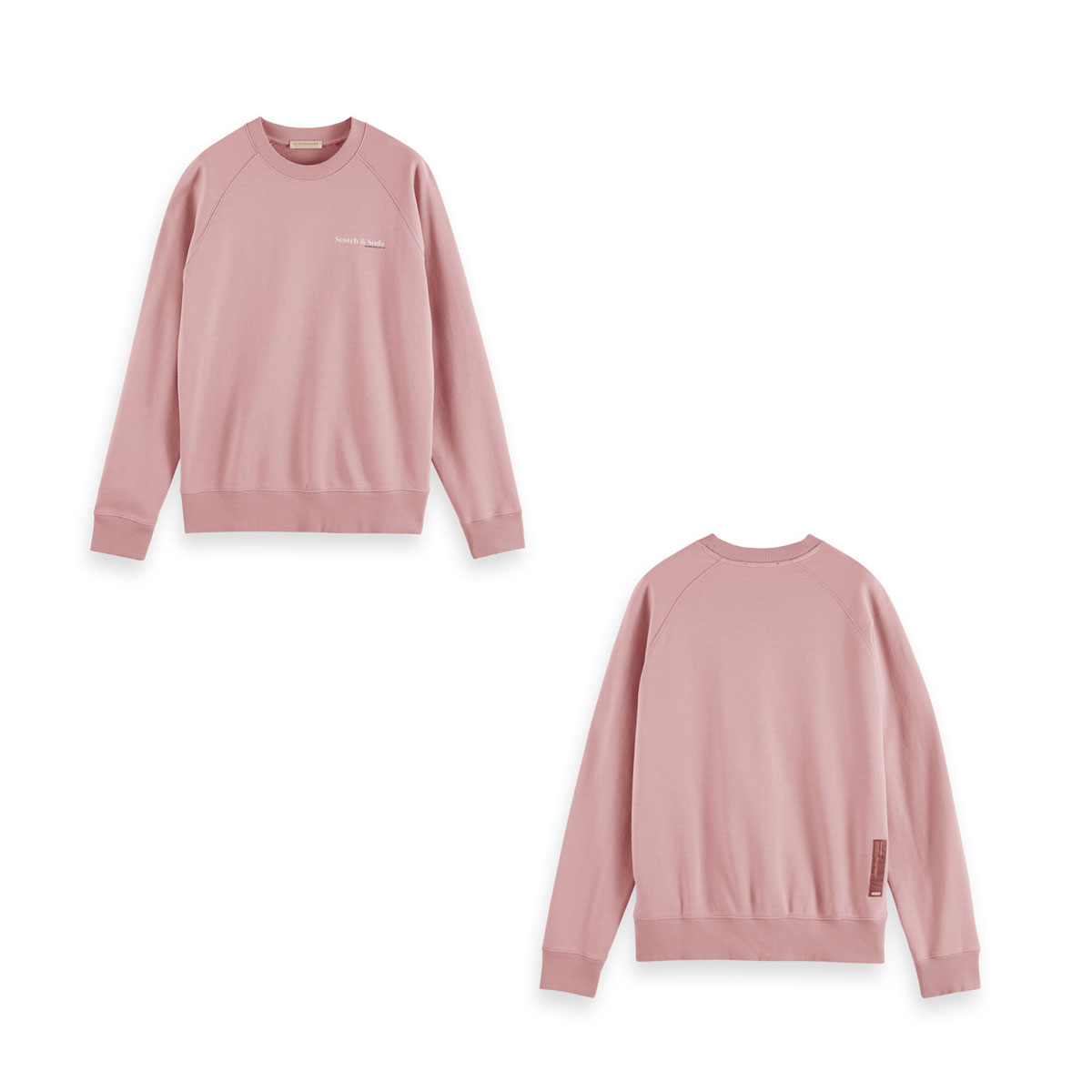 レビューで送料無料 スコッチアンドソーダ スウェット メンズ Scotch Soda トレーナー Classic Organic Cotton Crewneck Fleece 1139 12 Mauve ブランド品セレクトショップ Mixon 人気ブランド Www Balloonylandkw Com