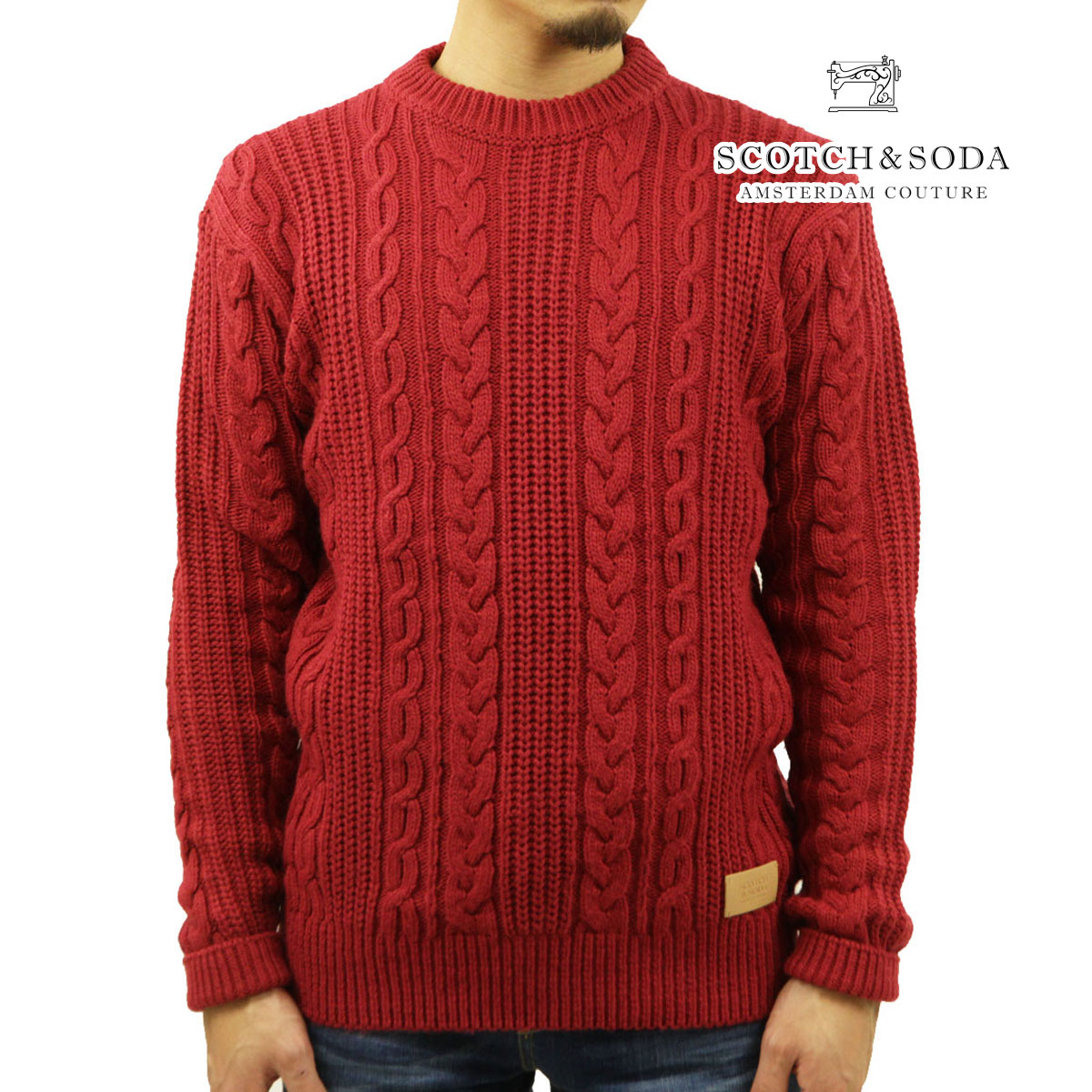 予約商品 11月頃入荷予定 スコッチアンドソーダ Scotchsoda 正規販売店 メンズ セーター