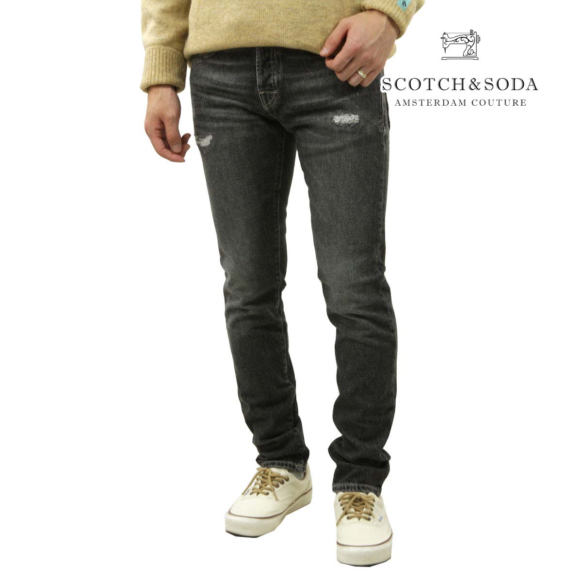 5%OFFクーポンセール 【利用期間 4/4 20:00~4/10 1:59】 スコッチアンドソーダ メンズ ジーンズ 正規販売店 SCOTCH&SODA スリム デニム ジーパン ボトムス RALSTON REGULAR SLIM DENIM JEANS NIGHT LIFE 164379 4570 55511 06