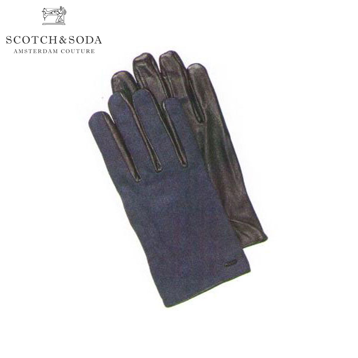 年最新海外 スコッチアンドソーダ 手袋 メンズ Scotch Soda グローブ Woolen Gloves With Leather Details 人気ショップが最安値挑戦 Sc2cafa4910 Universe Wf