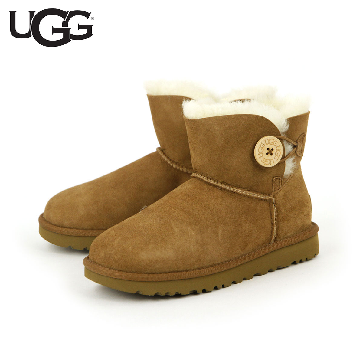 UGG アグ ミニベイリーボタン　スワロフスキー　星座　サイズ6 UGG アグ ミニベイリーボタン スワロフスキー 星座 サイズ6