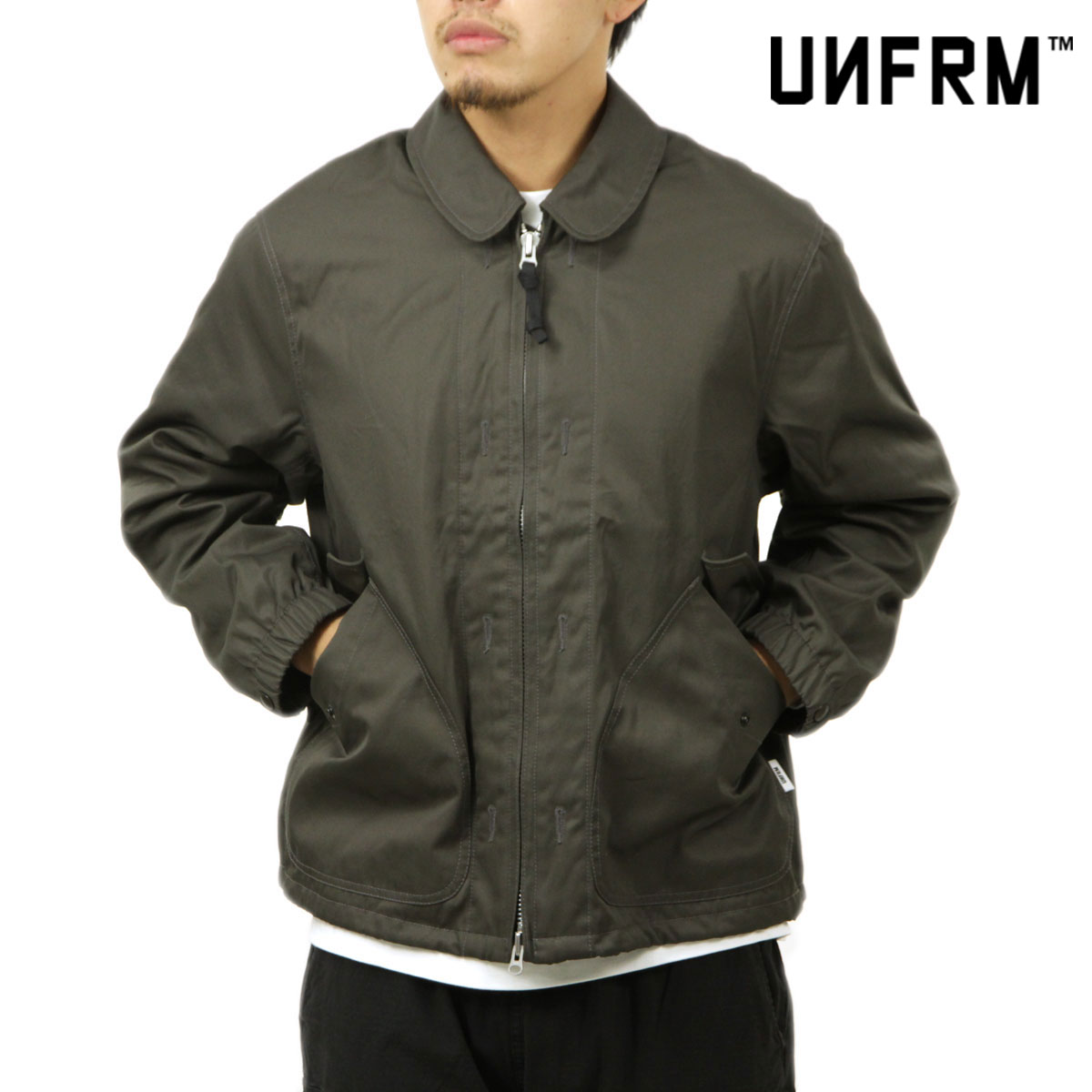 ユニフォーム アウトドア スタンダード メンズ フライトジャケット 正規販売店 UNFRM OUTDOOR STANDARD ジップアップ アウター VENTILE FLIGHT JACKET AW-1151-SU SUMI｜ブランド品セレクトショップ MIXON 28,243円