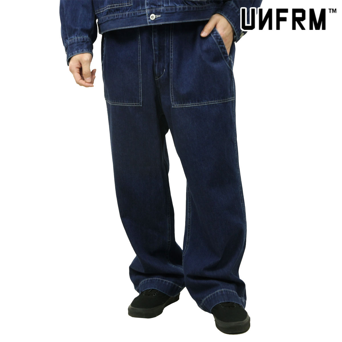 ユニフォーム アウトドア スタンダード メンズ ジーンズ 正規販売店 UNFRM OUTDOOR STANDARD デニムパンツ ボトムス 10oz BAKER DENIM PANTS AW-3554-IN INDIGO