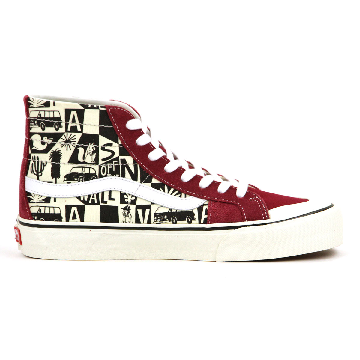 vans sk8 hi rumba red