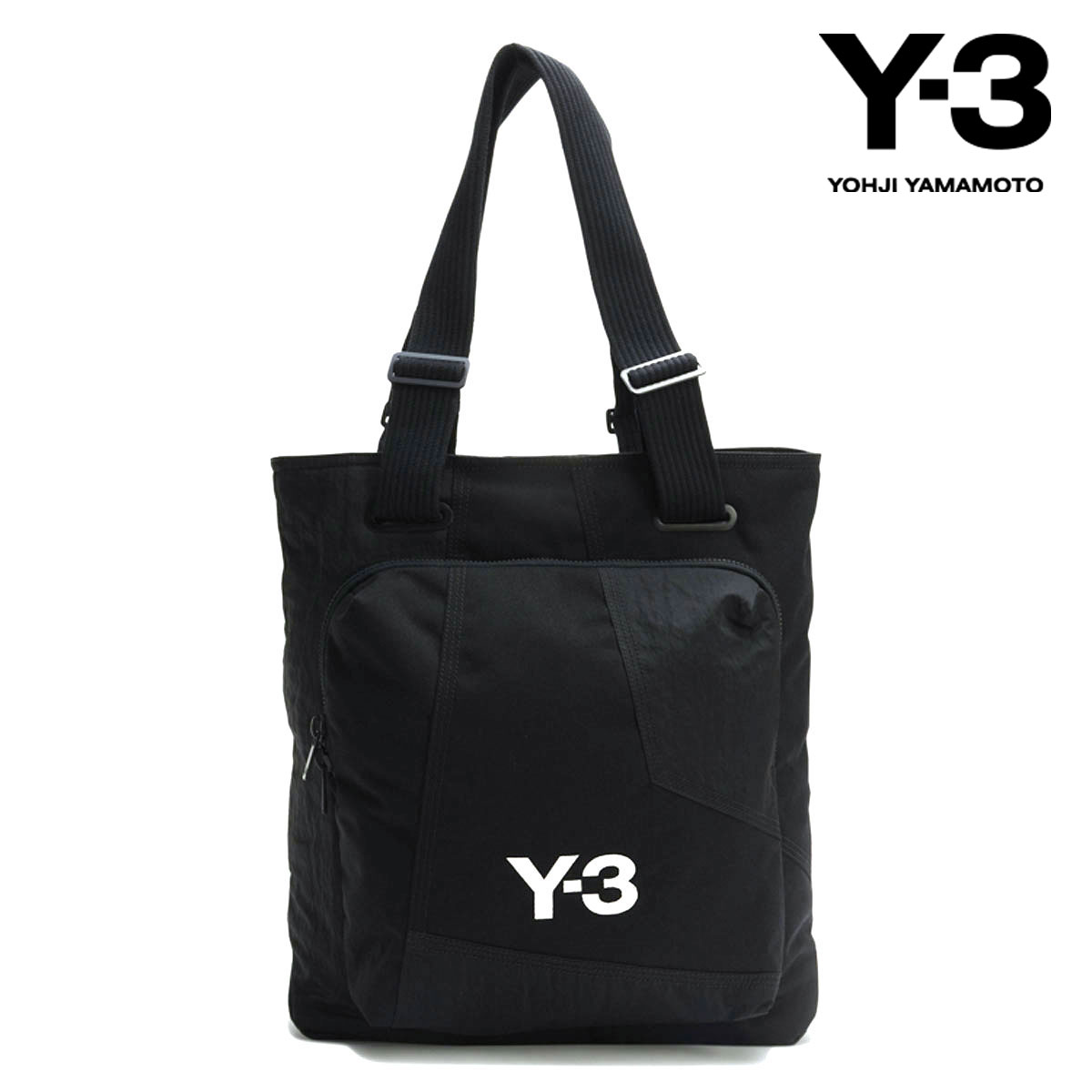 Y-3 ブラック トートバッグ　46200円　完売品 Y-3 トートバッグ LUX BAG IY0098 ロゴ (Y-3/トートバッグ) LUX
