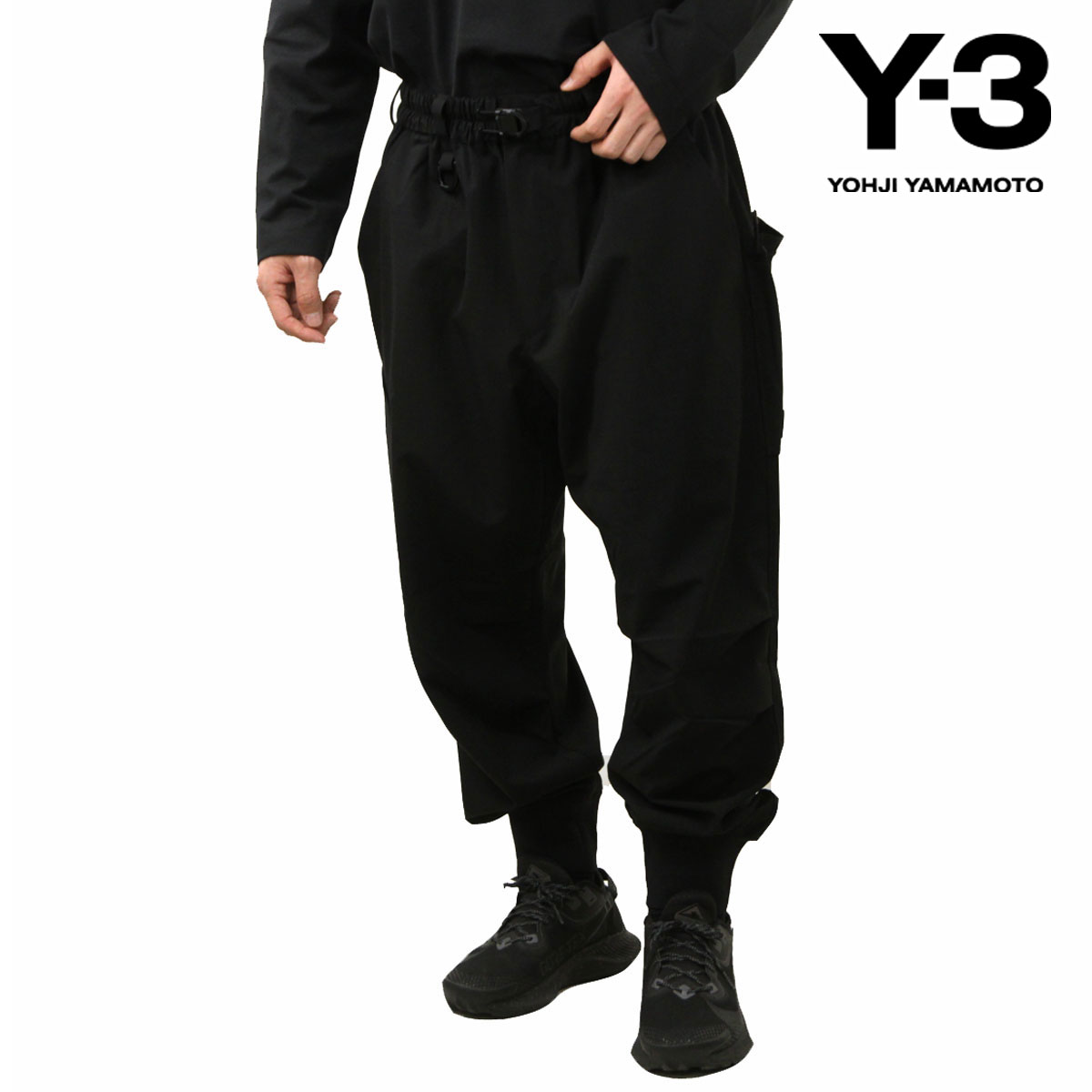Y-3 ワイスリー カーゴパンツ HN4325 Sサイズ BLACK hn4325-2.jpg