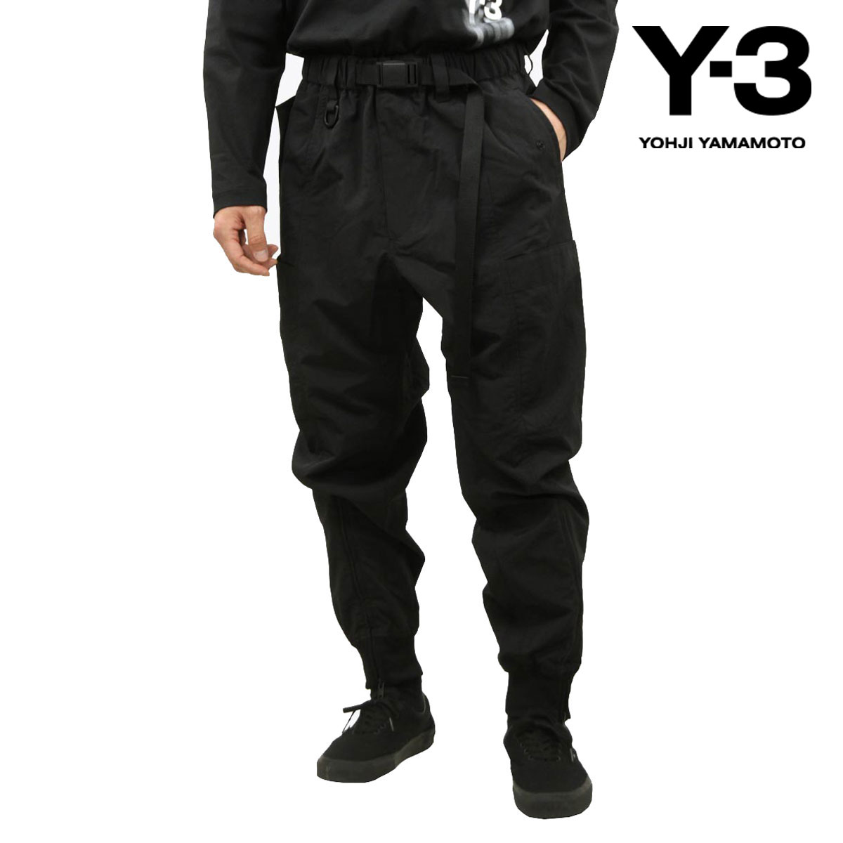 楽天市場】ワイスリー Y-3 サイドメッシュ ナイロンパンツ