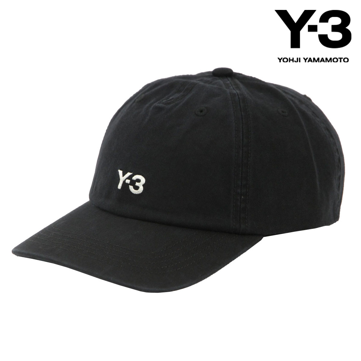 新品未使用　Y-3ワイスリー　Ｓサイズ  キャップ　ブラック　黒　IM1084 楽天市場】[TIME SALE] Y-3 ワイスリー ブラッシュロゴ キャップ