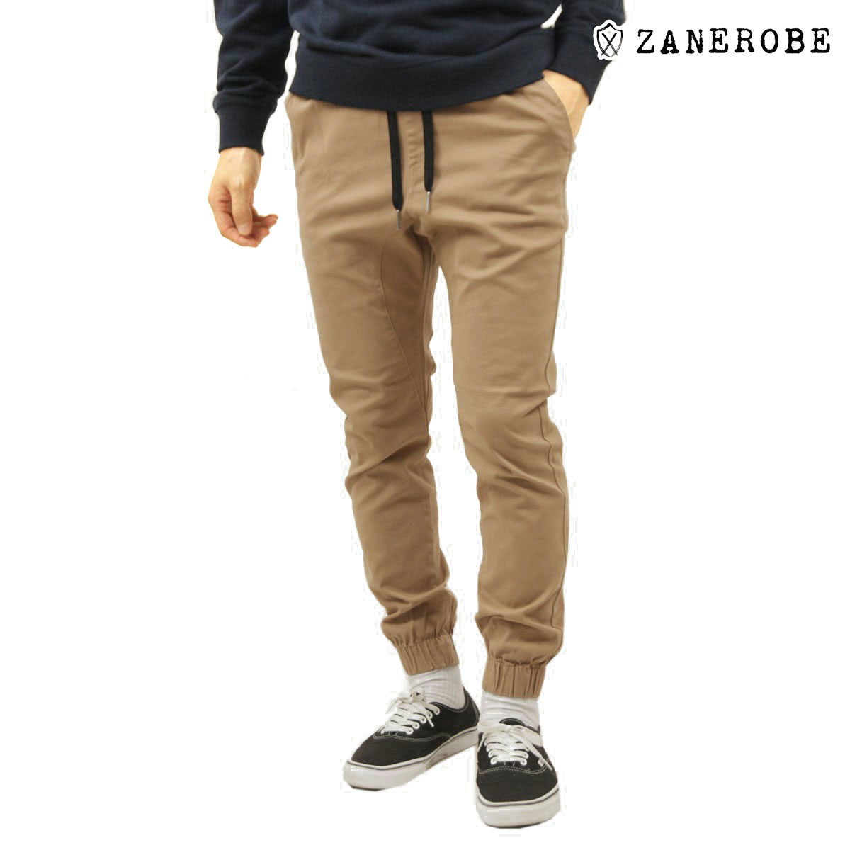 ゼンローブ ジョガーパンツ メンズ 正規販売店 ZANEROBE ボトムス シュアショット SURESHOT JOGGER PANTS 700JP-DEL DK TAN｜ブランド品セレクトショップ MIXON