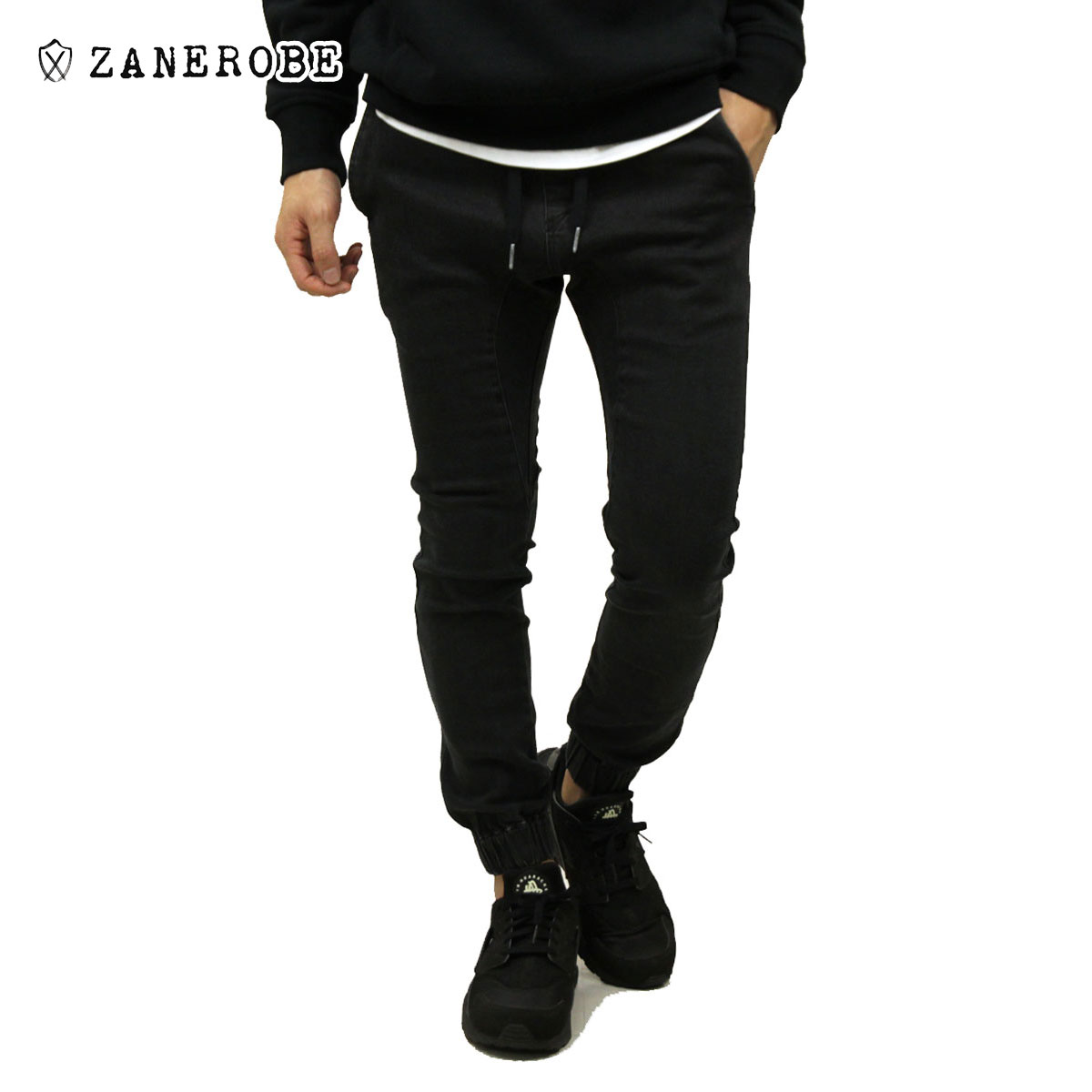 zanerobe leather joggers