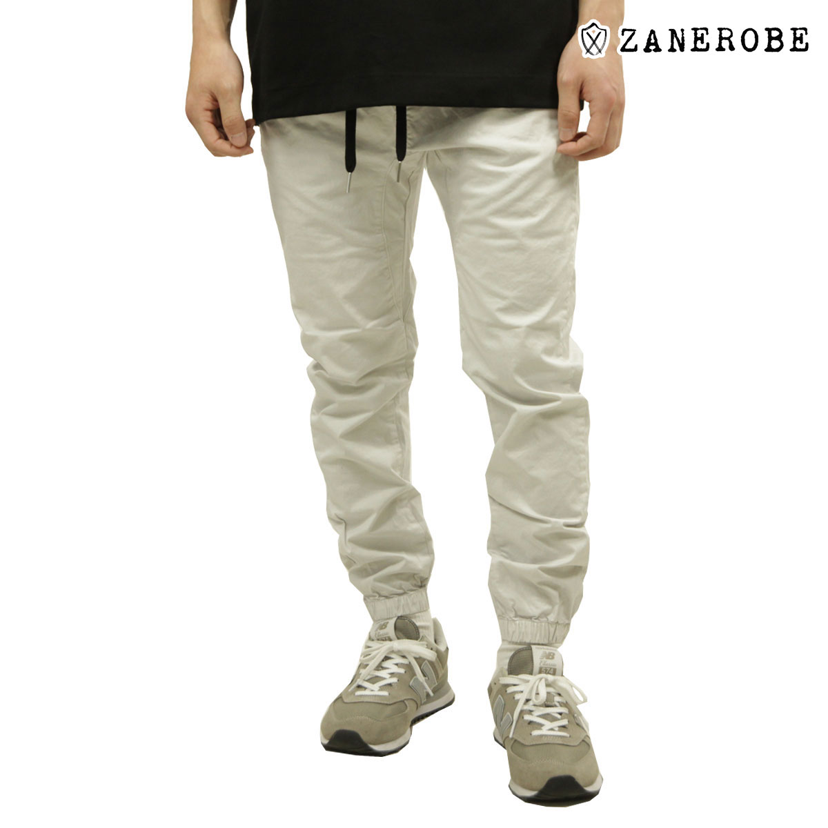 5%OFFクーポンセール 【利用期間 4/4 20:00～4/10 1:59】 ゼンローブ メンズ ジョガーパンツ 正規販売店 ZANEROBE シュアショット ボトムス SURESHOT MID LITE JOGGER PANTS 706-NR GD FROST
