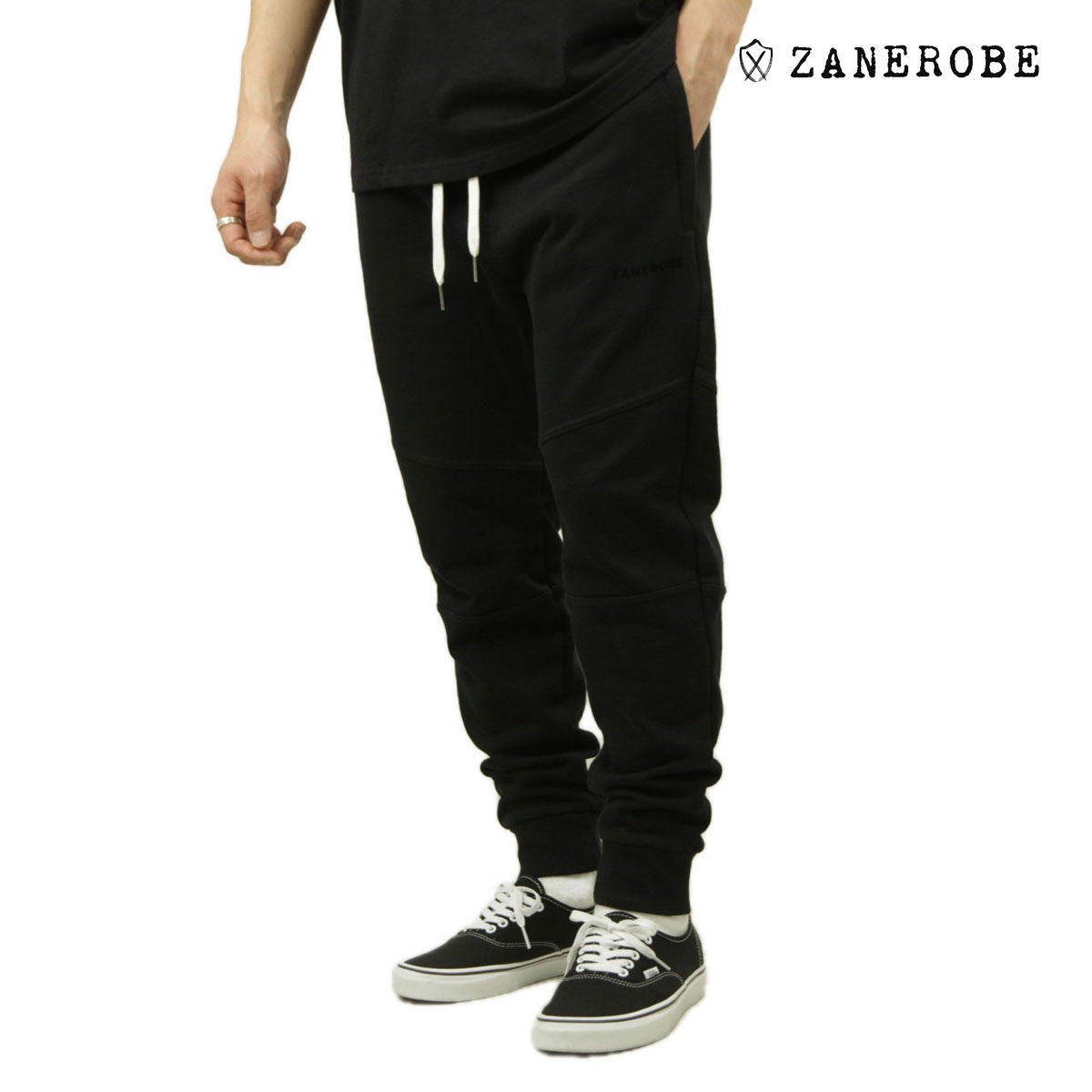 ゼンローブ メンズ ジョガーパンツ 正規販売店 ZANEROBE ボトムス ロングパンツ フリースパンツ ORGO SURESHOT FLEECE JOGGER PANTS 723JP-NR BLACK 13,781円