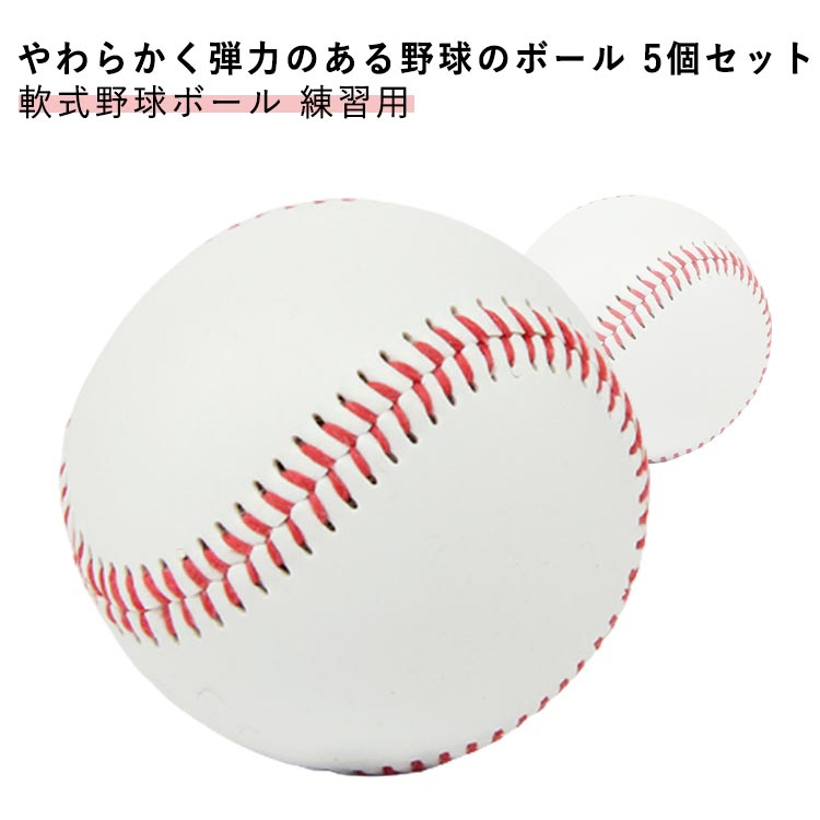 軟式野球ボール　50個 練習用 プロマーク 野球 軟式ボール M号球 練習球 2個入 10セット LB