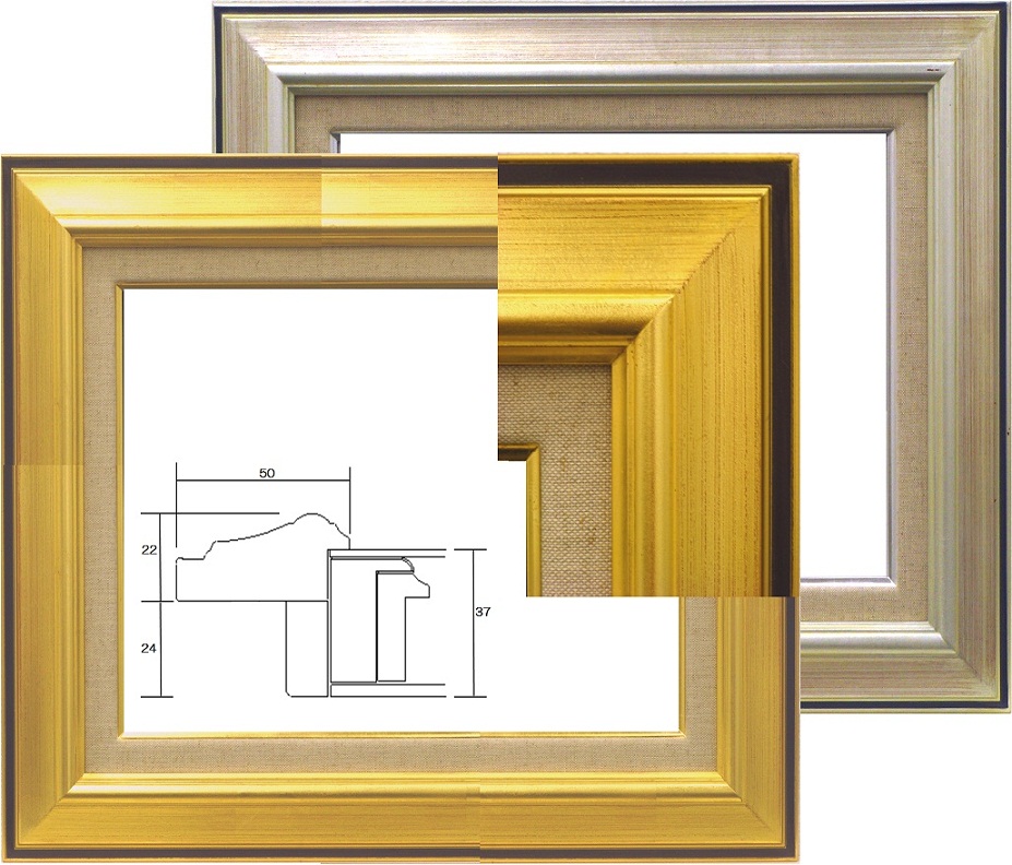 楽天市場 額縁 フレーム P8 激安 油絵 額縁 P8号キャンバス用7716 大額 カラー ゴールド シルバー 額縁専門店 神戸雅堂