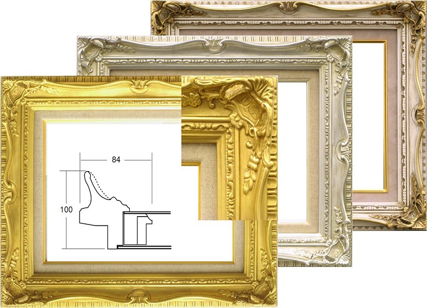 商店 激安 油絵用額縁 F50号キャンバス用 7802油絵額縁油彩用額縁額縁
