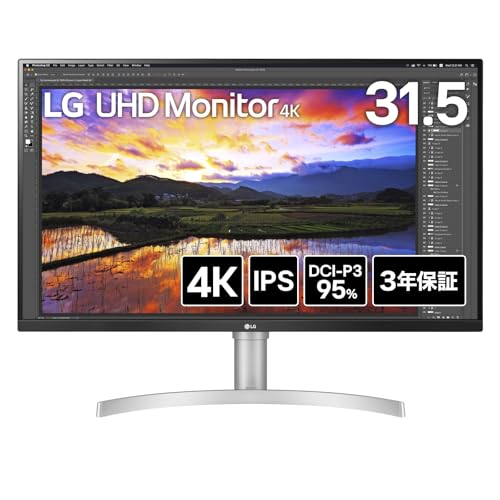 楽天市場】LGMonitorモニターディスプレイ32U721SA-W31.5インチ/4K