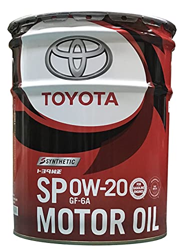 楽天市場】トヨタ純正エンジンオイル20L・08880-13203・SP 0W-20