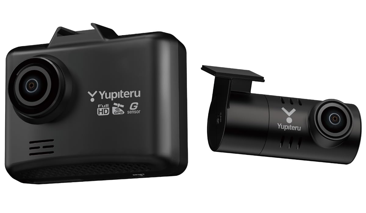 楽天市場】ユピテル(Yupiteru) ドライブレコーダー 前後2カメラ