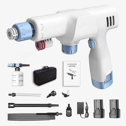 楽天市場】【 lekong 充電式 コードレス高圧洗浄機 】 電源＆水道に