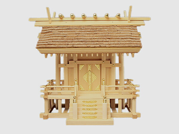 楽天市場】【 伊勢 宮忠 】【 神棚 茅葺一社宮 正殿型(中)〈K-8 楽天市場】【 伊勢 宮忠 】【 神棚 茅葺一社宮 正殿型(中)〈K-8