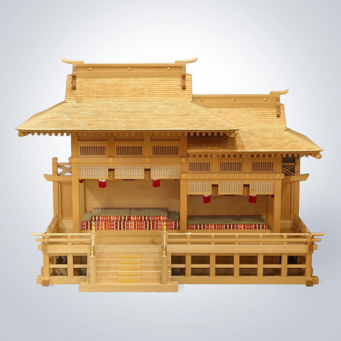 【アウトレット】 内祭用大型神殿 こけら葺雛御殿 〈R-502〉 No.1