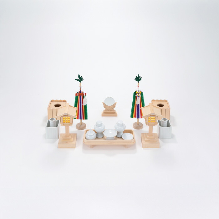 【 伊勢 宮忠 】【神具セット】 箱宮用神具フルセット（F-12・F-13用）
