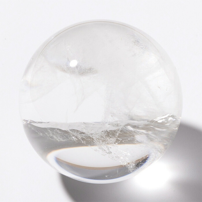水晶 丸玉 ナチュラルレインボー水晶 （アイリスクォーツ） 49mm No.120 29,055円
