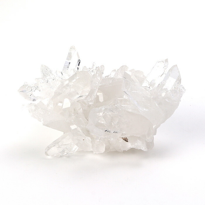 【天然石決算SALE】【ポイント10倍】 水晶 クラスター （ブラジル ミナスジェライス州ゼッカ・デ・ソウザ産） トップグレード No.593｜神棚 神具 製造販売 伊勢 宮忠