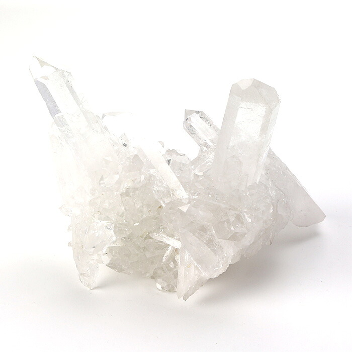 水晶 クラスター （ブラジル ミナスジェライス州ゼッカ・デ・ソウザ産） トップグレード No.595