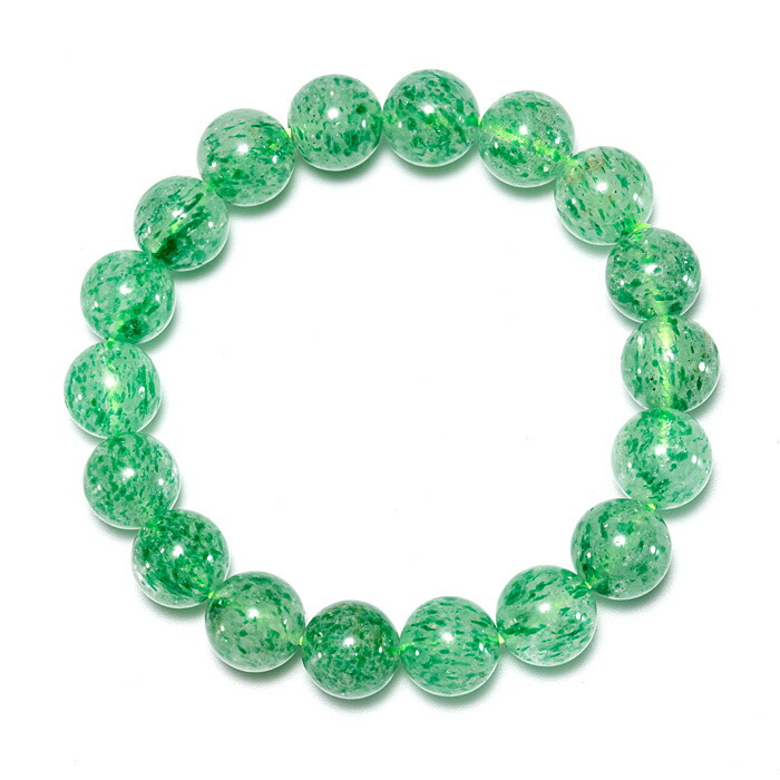 楽天市場】水晶 ブレスレット フォリエーテッドマイカインクォーツ