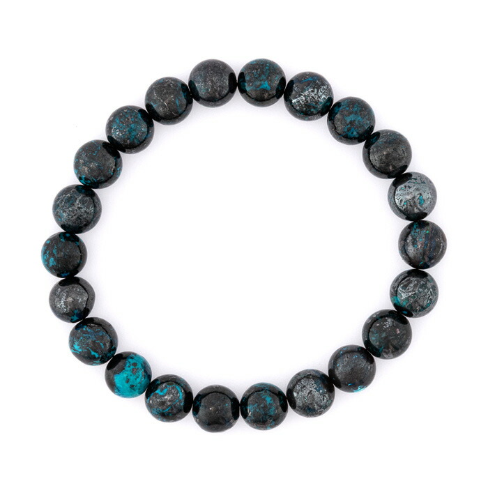 楽天市場】シャッタカイトクリソコラ ブレスレット 8mm玉 天然石