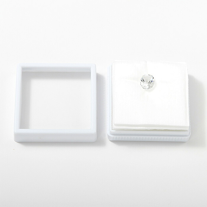 カットルース 天然水晶 （宮崎県西臼杵郡日之影町上八重産） 3.81ct ケース付 No.1