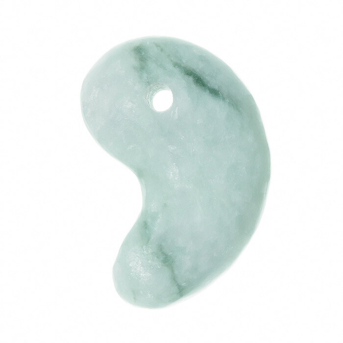 楽天市場】糸魚川翡翠 （いといがわひすい） 勾玉 青翡翠 透過 （入り