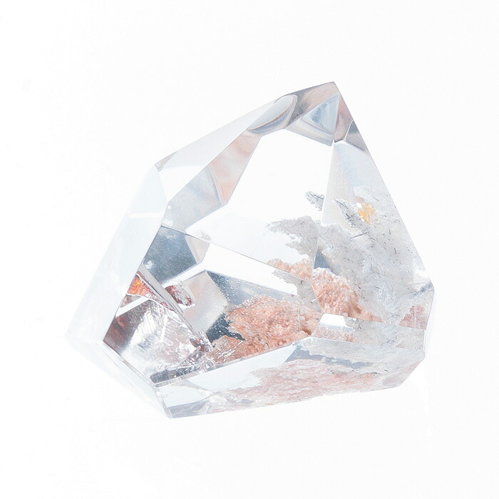 水晶 原石 インクルージョン水晶 （ブラジル産） ポリッシュ No.125