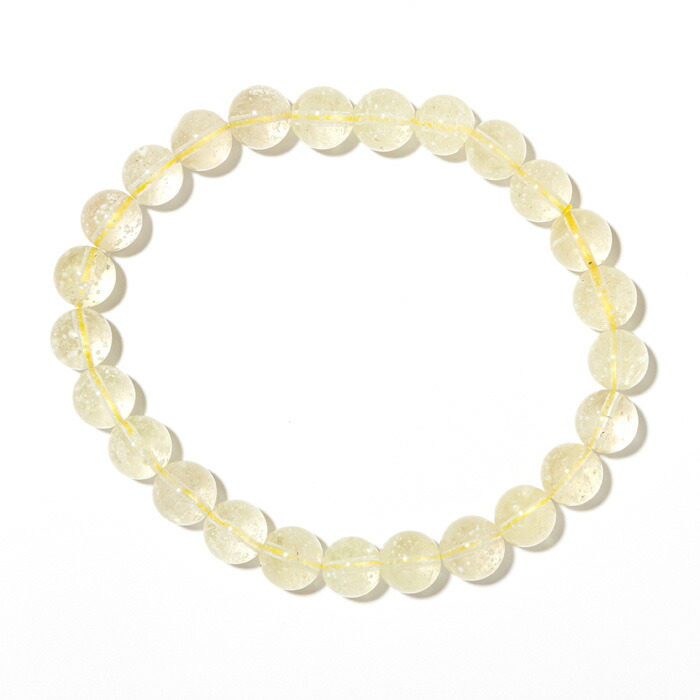 リビアングラス ブレスレット （エジプト産） 7.5mm 25玉 No.28 10,500円