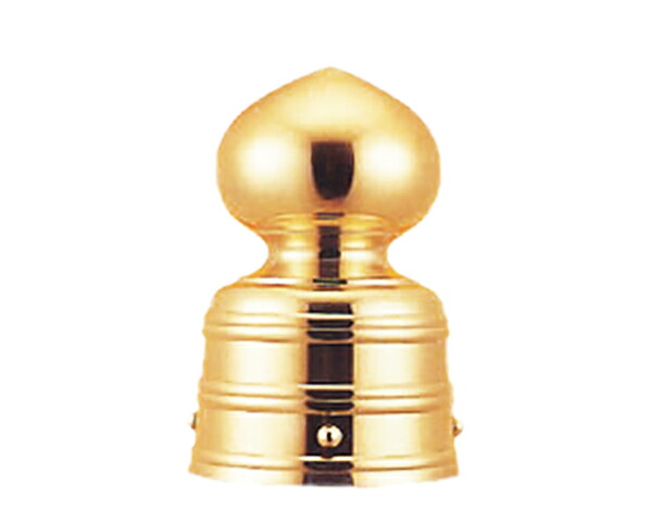 神棚 金具 【 擬宝珠 鎌倉型 本金鍍金 3寸5分 】｜神棚 神具 製造販売 伊勢 宮忠