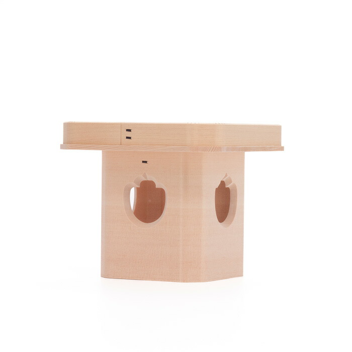 楽天市場】【 伊勢 宮忠 】【 三方 木曽桧 3寸 】幅9cm 奥行き9cm 高さ