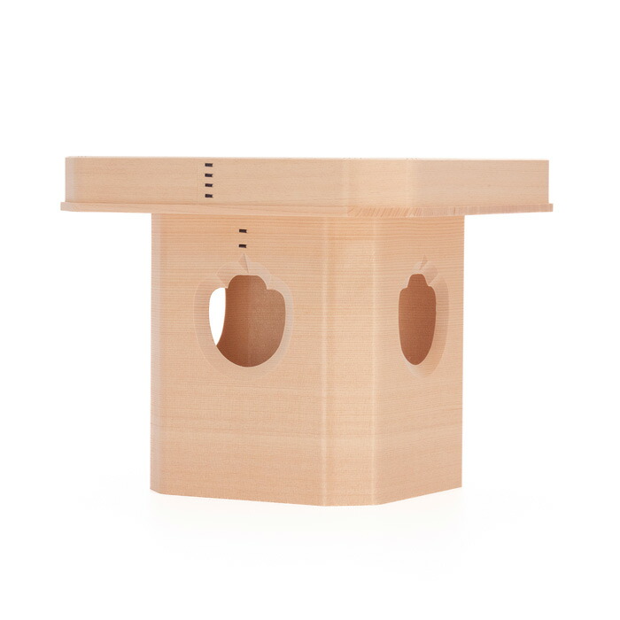 楽天市場】【 伊勢 宮忠 】【 遠山三方 木曽桧 9寸 】幅27.3cm 奥行き