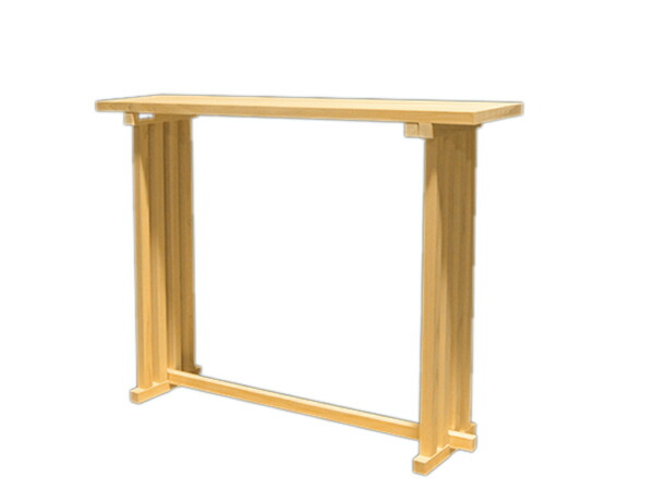 楽天市場】八足 神具 八足台 八足案 お供え 台 天板間口3尺 奥行き8寸